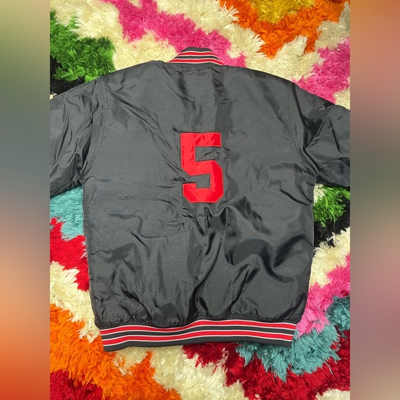 Retro athletic jacket. - Picture 2 of 2
